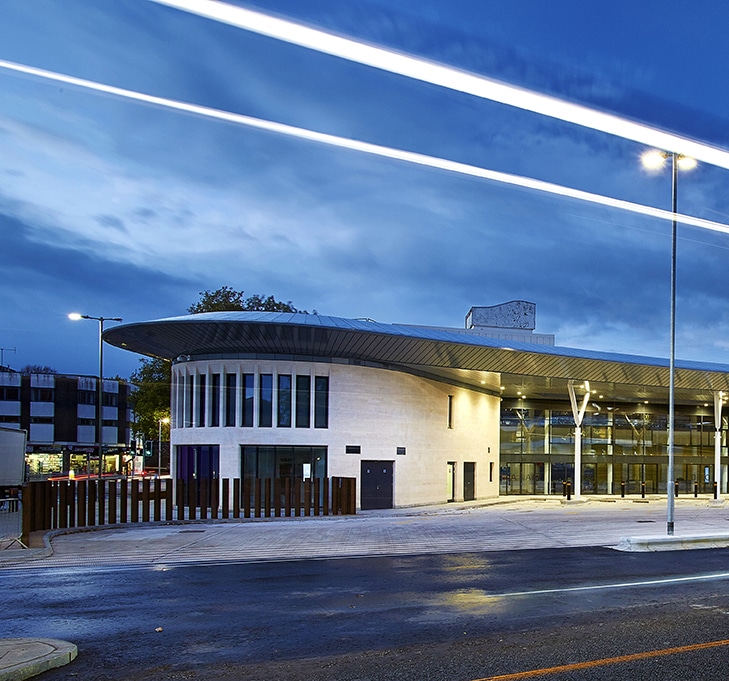 Smiths Bus station construction