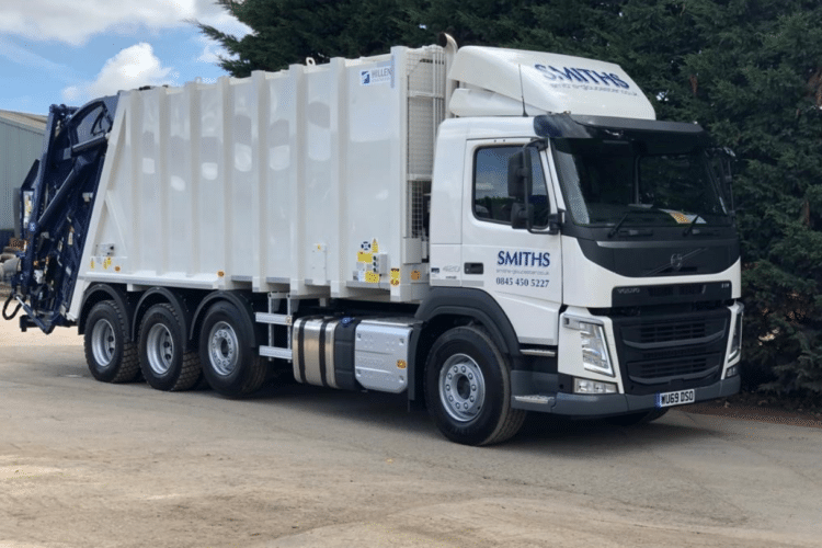 Smiths Waste Management lorry