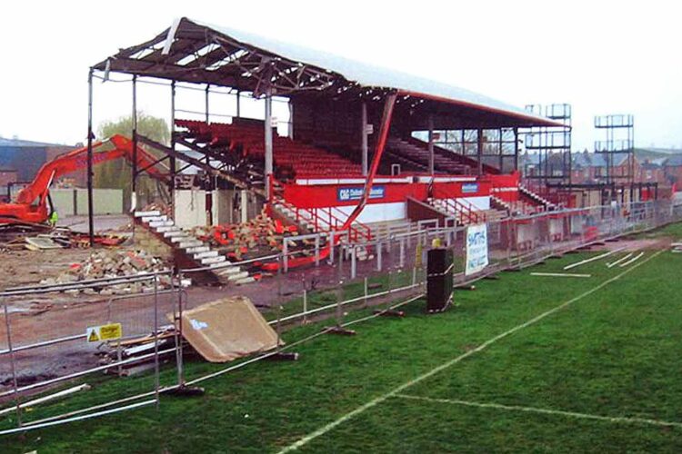 Gloucester Rugby Smiths demolition