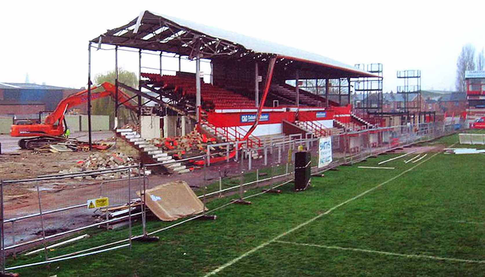 Gloucester Rugby Smiths demolition