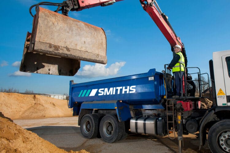 Smiths Grab lorry