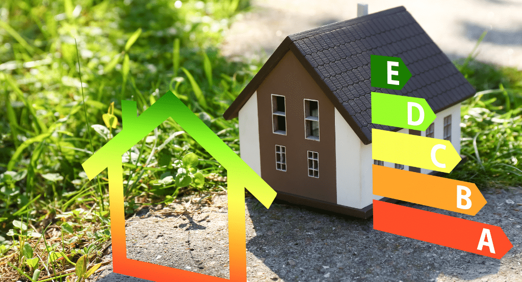 Home with efficiency labels